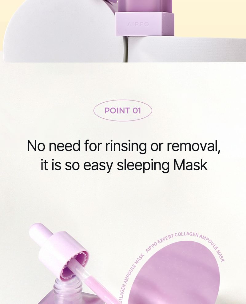 AIPPO - Expert Collagen Ampoule Mask, 30ml, 80 g, 8809875902653