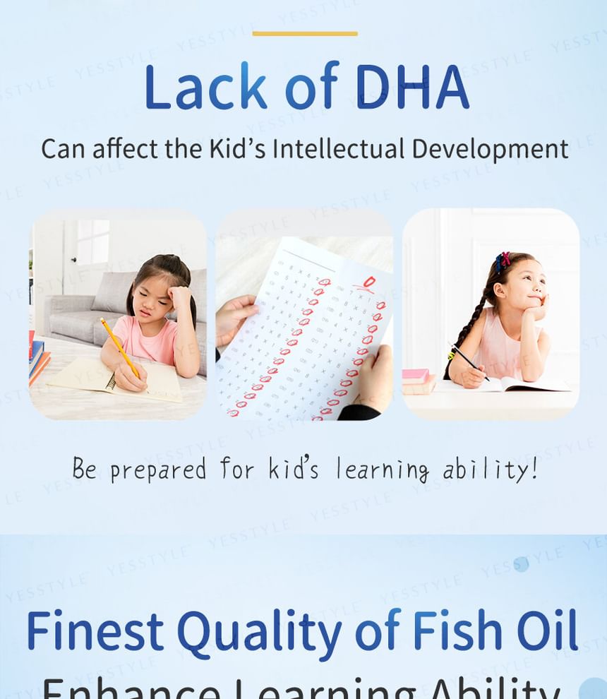 BHK’s - Kids DHA Fish Oil Chewable Softgel Orange Flavor, 60 softgels, 240 g, 4713051524734