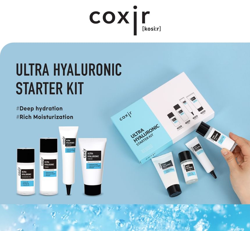 coxir - Ultra Hyaluronic Starter Kit, 4 pcs, 170 g, 8809080826478