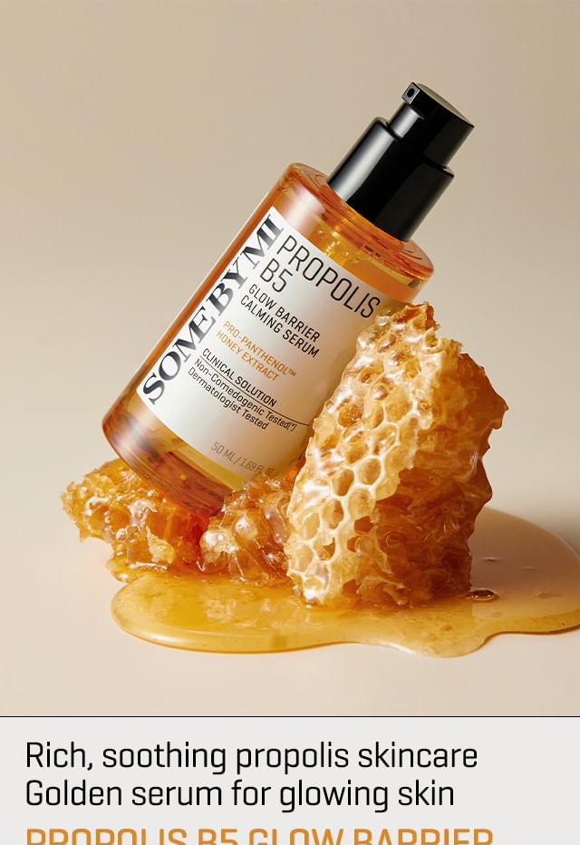 SOME BY MI - Propolis B5 Glow Barrier Calming Serum, 2024 Version - 50ml, 118 g, 8809647391432