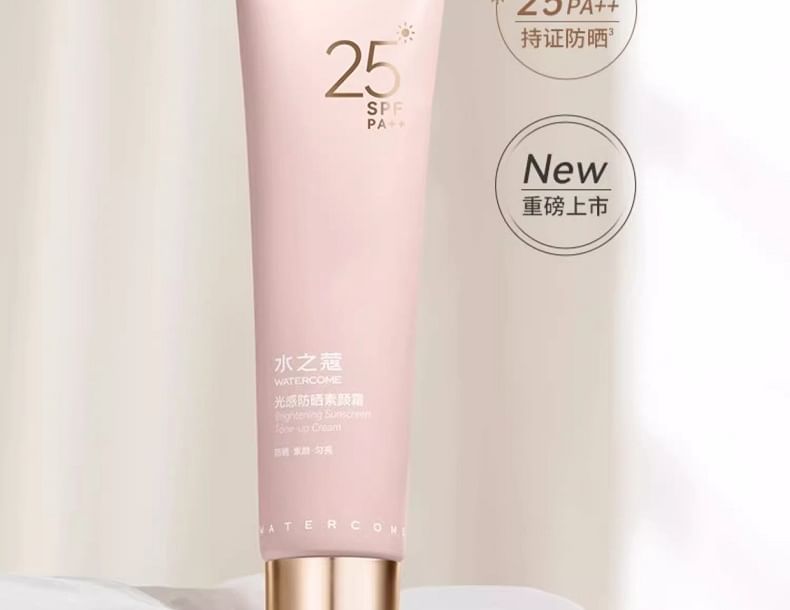 WATERCOME - Brightening Suncreen Tone Up Cream SPF25 PA++, 1pc - 100g, 129 g, 6973625651640