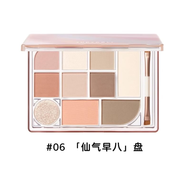 Judydoll - 10 Shades Makeup Palette - 06, #06 - 18g, 214 g, 6976436771224