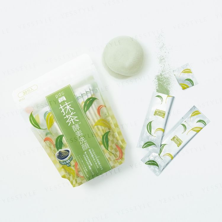 pdc - Wafood Made Matcha Enzyme Face Wash Powder, 30 pcs, 36 g, 4961989409375