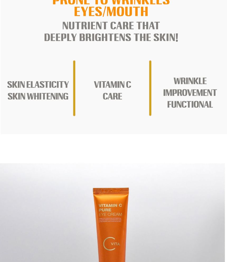 LEBELAGE - Vitamin C Pure Eye Cream, 40ml, 70 g, 8809679092475