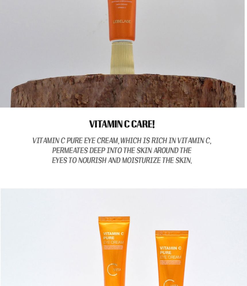 LEBELAGE - Vitamin C Pure Eye Cream, 40ml, 70 g, 8809679092475