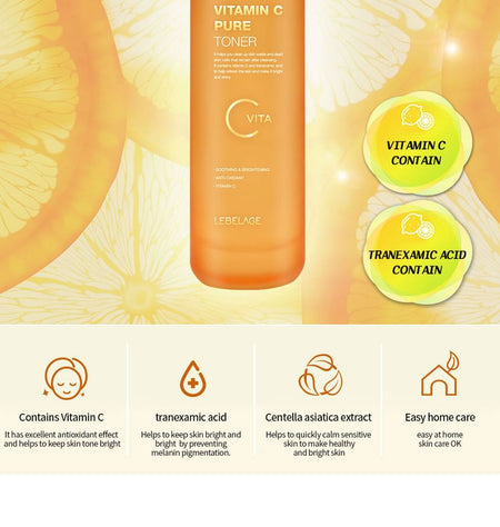 LEBELAGE - Vitamin C Pure Toner, 120ml, 365 g, 8809445616089