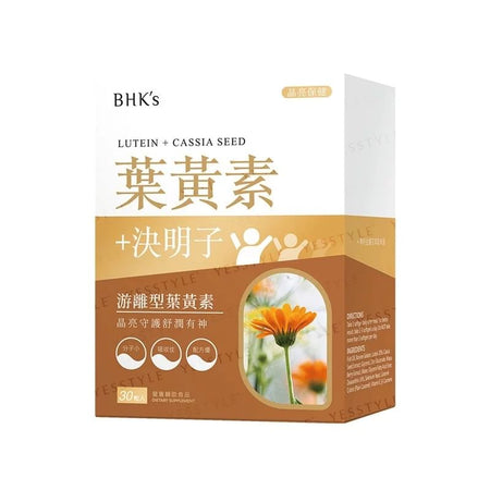 BHK’s - Lutein + Cassia Seed Softgel, 30 softgels, 200 g, 4713051524536