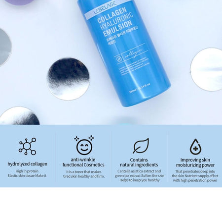 LEBELAGE - Collagen Hyaluronic Emulsion, 300ml, 420 g, 8809809803247