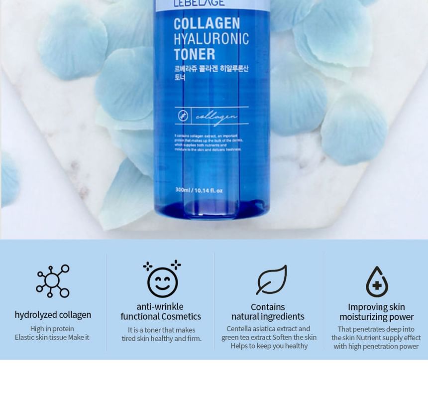 LEBELAGE - Collagen Hyaluronic Toner, 300ml, 420 g, 8809809803230