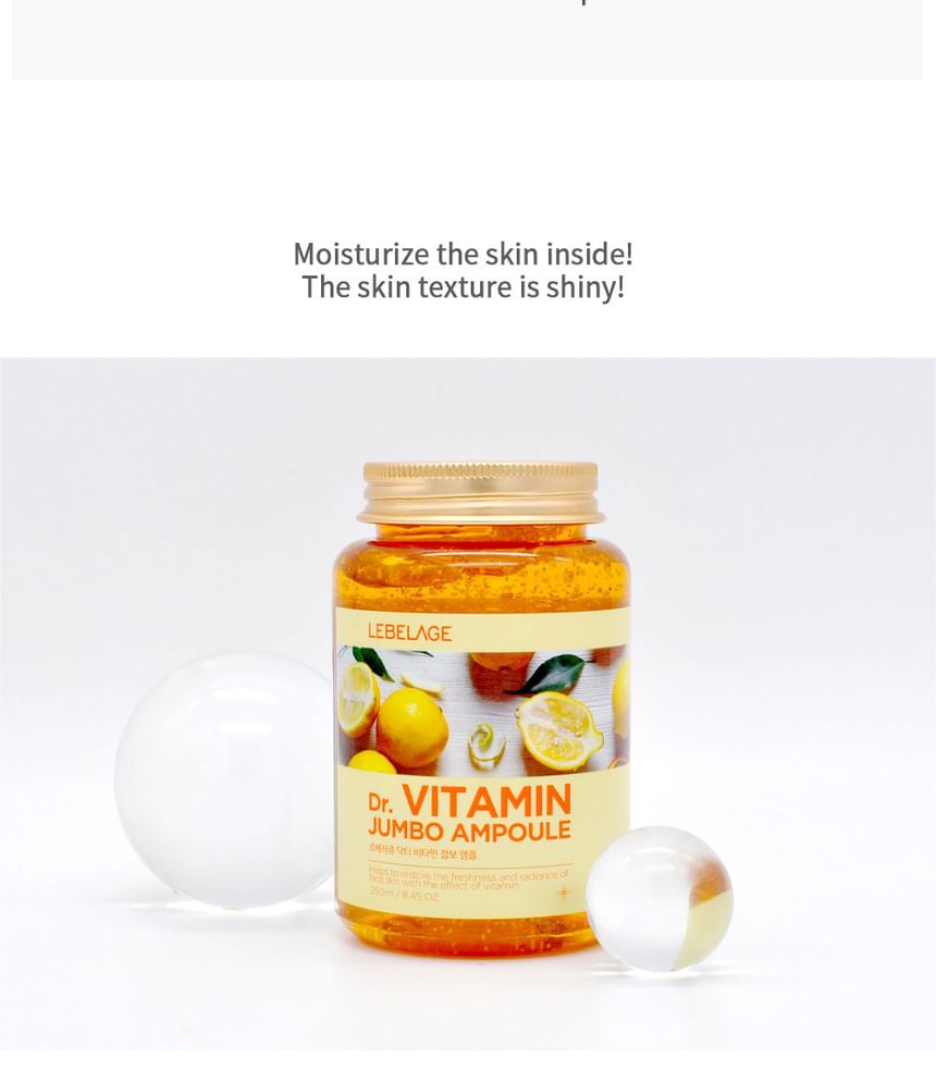 LEBELAGE - Dr. Vitamin Jumbo Ampoule, 250ml, 337 g, 8809445611305