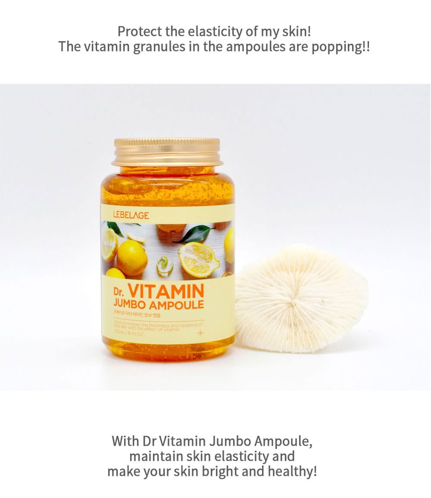 LEBELAGE - Dr. Vitamin Jumbo Ampoule, 250ml, 337 g, 8809445611305