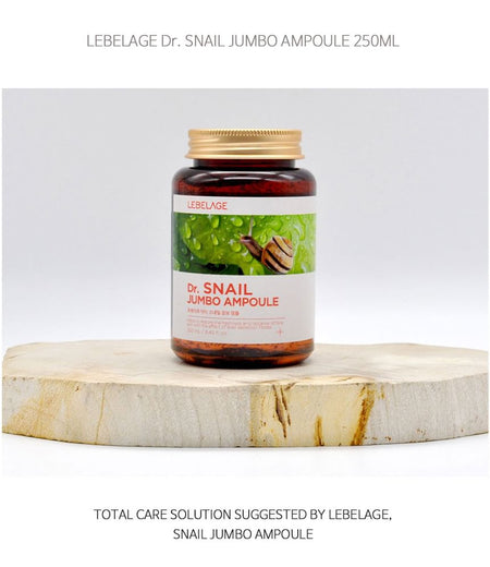LEBELAGE - Dr. Snail Jumbo Ampoule, 250ml, 337 g, 8809445611565