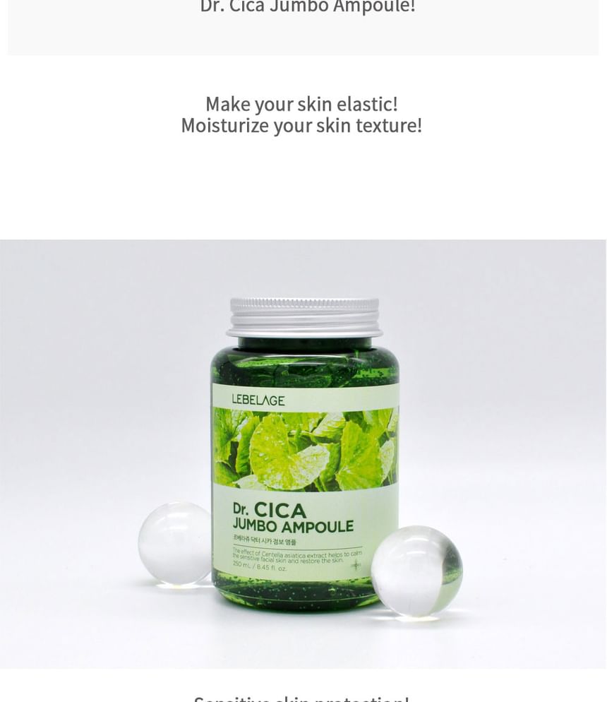 LEBELAGE - Dr. Cica Jumbo Ampoule, 250ml, 337 g, 8809445611572