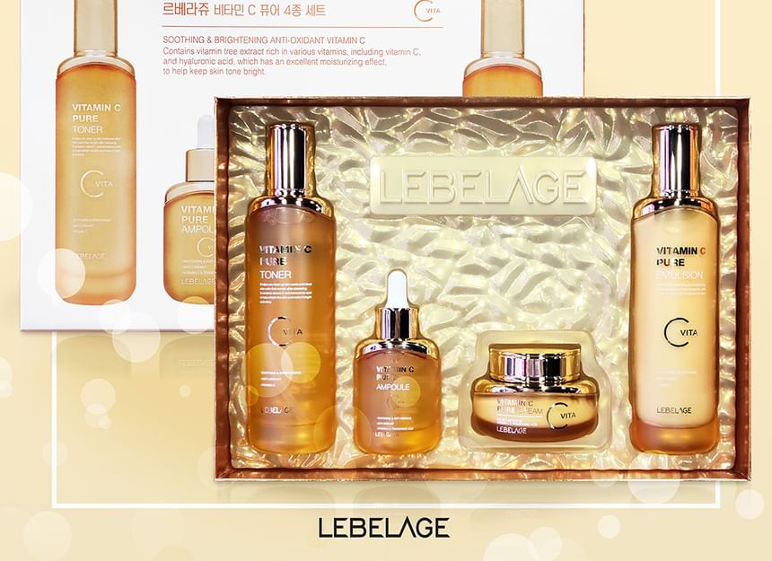 LEBELAGE - Vitamin C Pure 4 Set, 4 pcs, 1350 g, 8809445611350