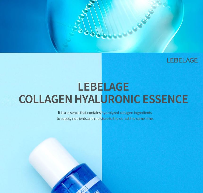 LEBELAGE - Collagen Hyaluronic Ampoule Essence, 500ml, 650 g, 8809809803254