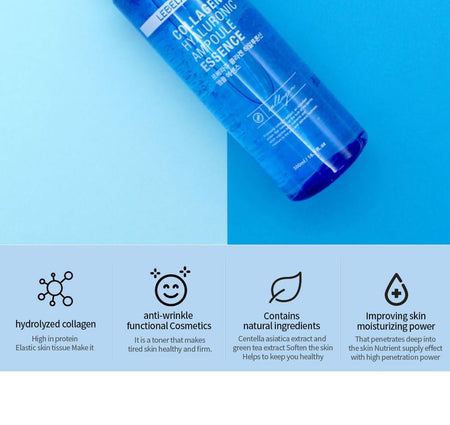 LEBELAGE - Collagen Hyaluronic Ampoule Essence, 500ml, 650 g, 8809809803254