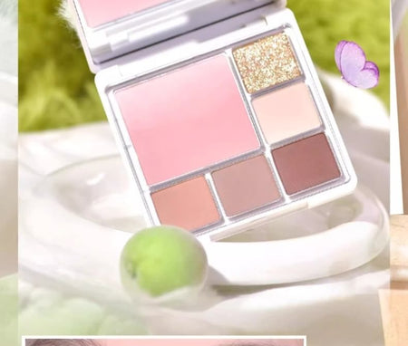 GOGO TALES - Soft Mist Blusher Eyeshadow Palette - G01, #G01 - 14g, 80 g, 6976447660838