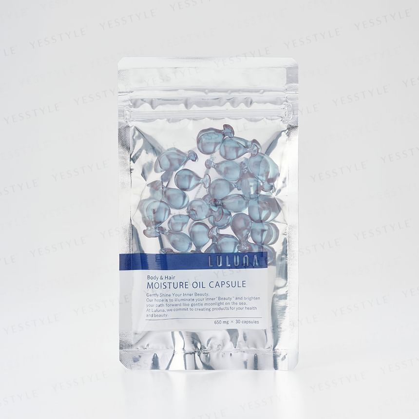 Luluna - Moisture Oil Capsule, 30 pcs, 32 g, 4571502792046