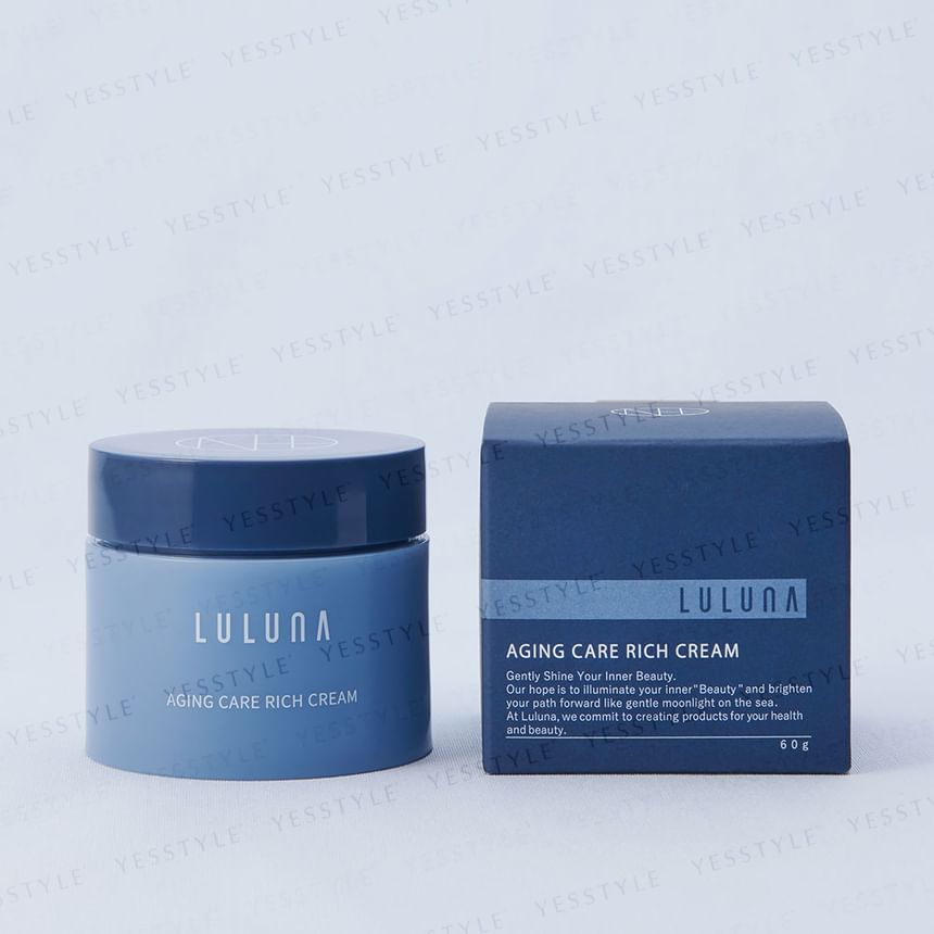 Luluna - Aging Care Rich Cream, 60g, 120 g, 4571502792077