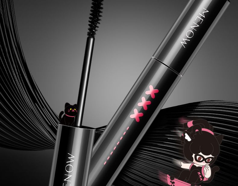 MENOW - TOPTOY Series Slender Lasting Mascara, Black - 7g, 30 g, 6923859295448