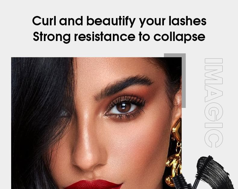 IMAGIC - Smudge-Proof Volution Mascara, Black - 6ml, 35 g, 6970855704146