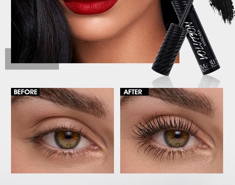 IMAGIC - Smudge-Proof Volution Mascara, Black - 6ml, 35 g, 6970855704146