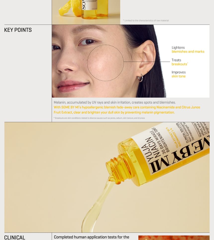 SOME BY MI - Yuja Niacin 30 Days Miracle Brightening Toner, Renewed - 150ml, 200 g, 8809647393221