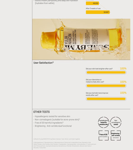 SOME BY MI - Yuja Niacin 30 Days Miracle Brightening Toner, Renewed - 150ml, 200 g, 8809647393221