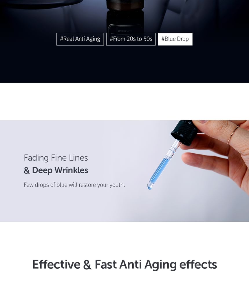 Dear, Klairs - Midnight Blue Youth Activating Drop, 20ml, 74 g, 8809115023681