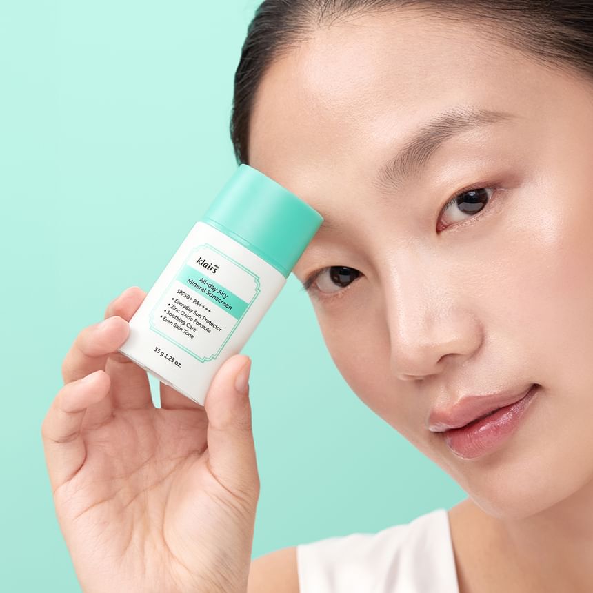 Dear, Klairs - All-day Airy Mineral Sunscreen Set, 2 pcs, 138 g, 8809572892417