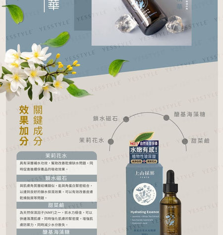 SOFNON - Tsaio Jasmine & White Tea Hydrating Essence, 30ml, 160 g, 4712815155740