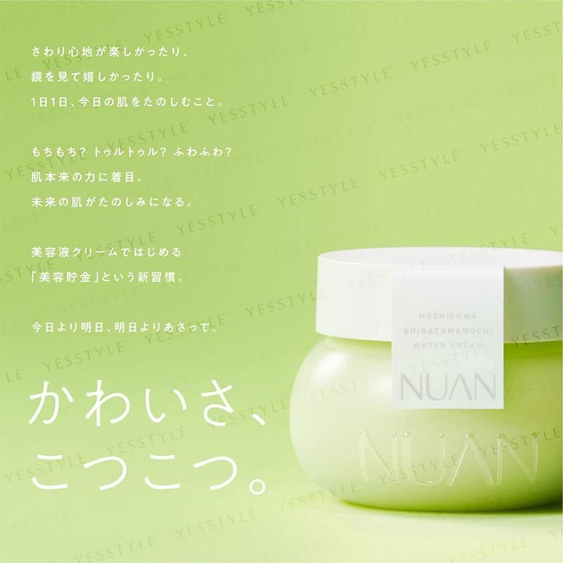 Kracie - NUAN Mochi Fuwa Water Cream, 80g, 140 g, 4901417602428