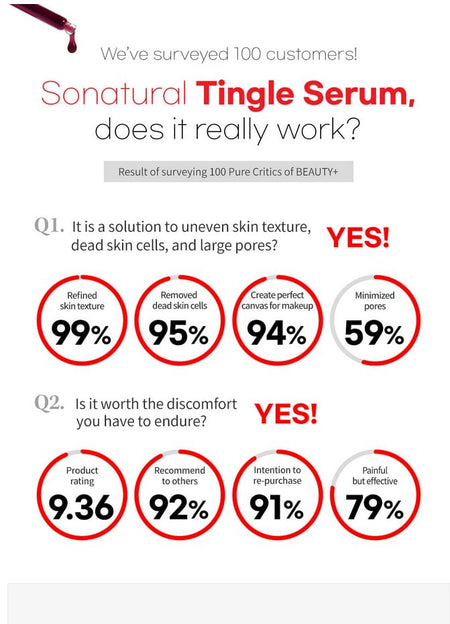so natural - Red Peel Tingle Serum Mini, 11ml, 50 g, 8809263878508