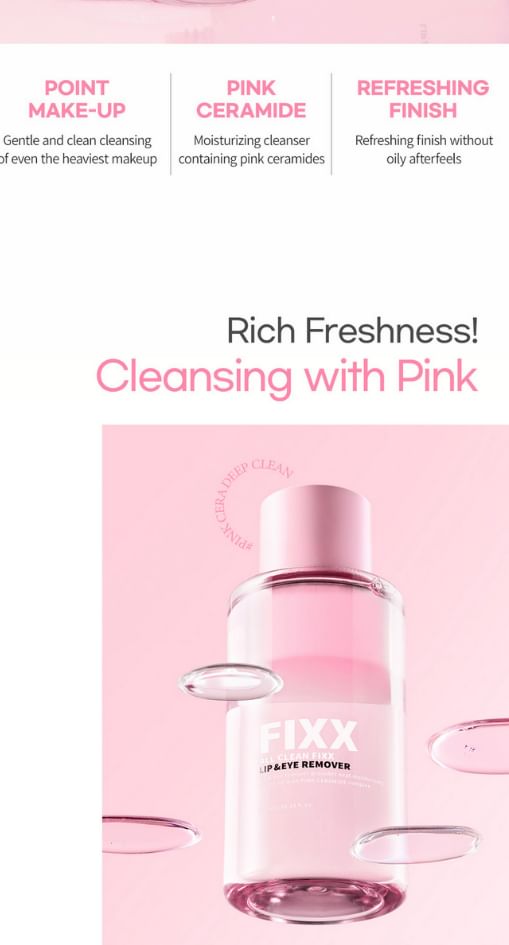 so natural - All Clean Fixx Lip & Eye Remover, 300ml, 600 g, 8809263878584