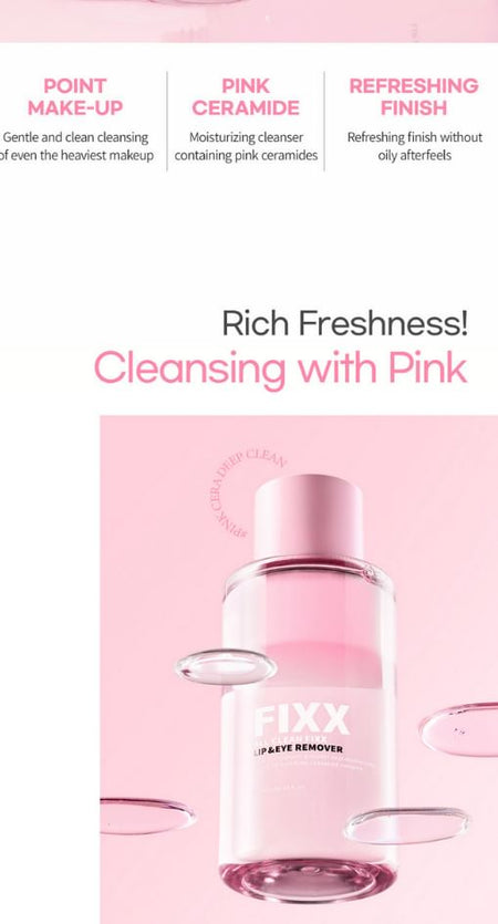 so natural - All Clean Fixx Lip & Eye Remover, 300ml, 600 g, 8809263878584