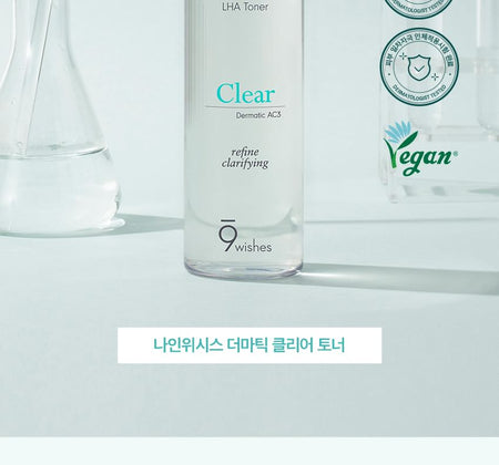 9wishes - Dermatic AC3 Clear LHA Toner, 150ml, 226 g, 8809639176979