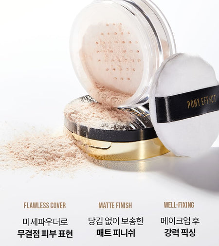 PONY EFFECT - Coverstay Bake & Fix Powder, 6.5g, 74 g, 8806190720375