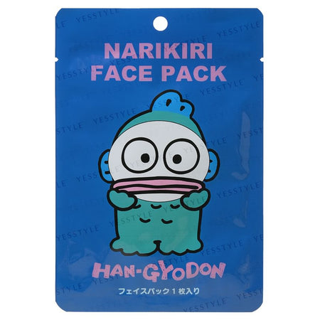 ASUNAROSYA - Sanrio Hangyodon Narikiri Face Pack, 1 pc, 28 g, 4991567273258