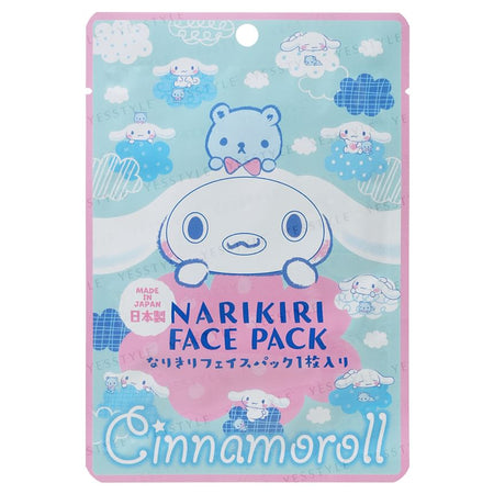 ASUNAROSYA - Sanrio Cinnamoroll Narikiri Face Pack, 1 pc, 50 g, 4991567273265