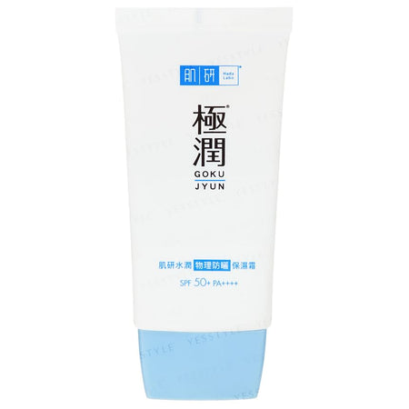Rohto Mentholatum - Hada Labo Gokujyun Physical Sunscreen Cream SPF 50+ PA++++, 50g, 73 g, 4895186015360