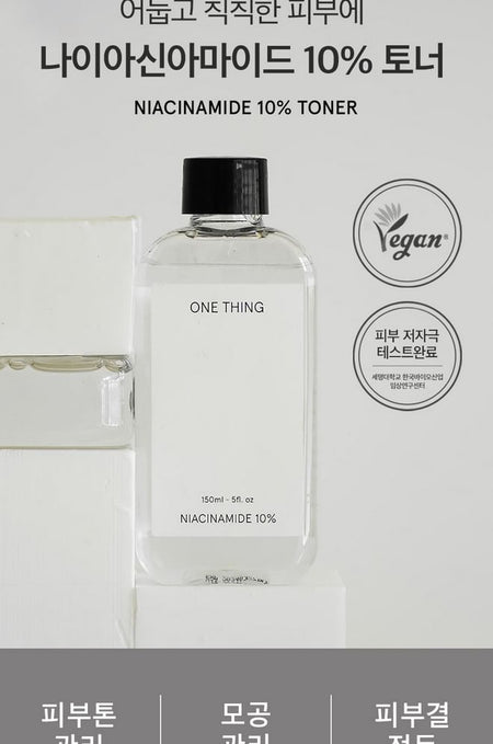 ONE THING - Niacinamide 10% Toner Jumbo, 300ml, 375 g, 8809704191166