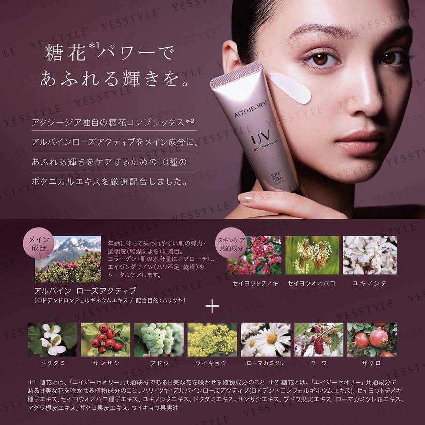 AXXZIA - AGtheory UV Protection Cream, 40g, 80 g, 4560413154241