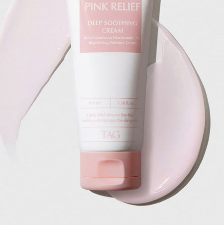 too cool for school - Pink Relief Deep Soothing Cream, 100ml, 134 g, 8809815643783