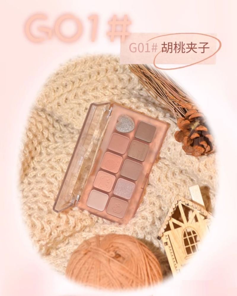 GOGO TALES - Sweet Misty Eyeshadow Palette - 01, #G01 - 12g, 100 g, 6955416236809