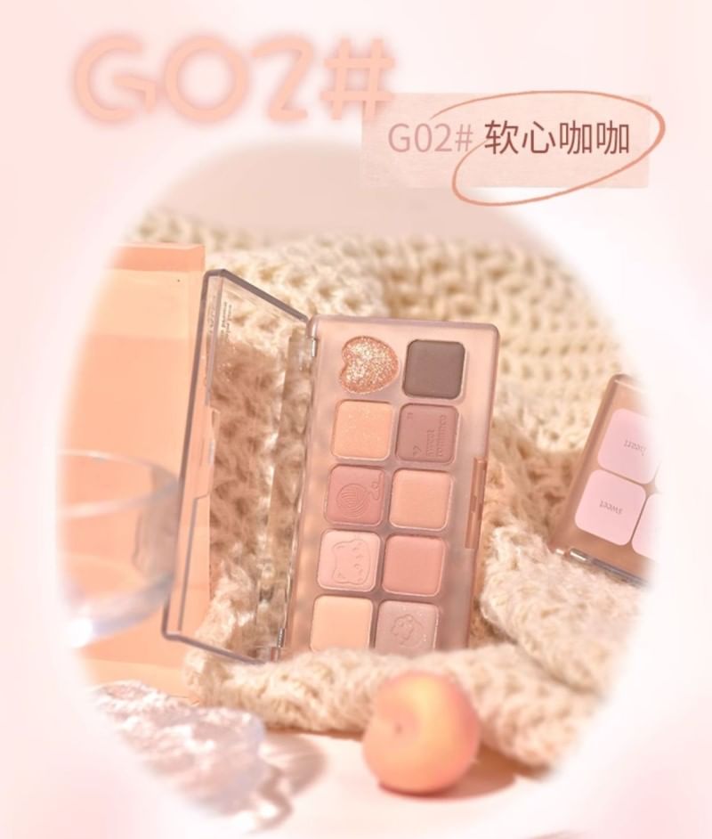 GOGO TALES - Sweet Misty Eyeshadow Palette - 02, #G02 - 12g, 100 g, 6955416236816