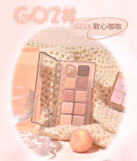 GOGO TALES - Sweet Misty Eyeshadow Palette - 02, #G02 - 12g, 100 g, 6955416236816
