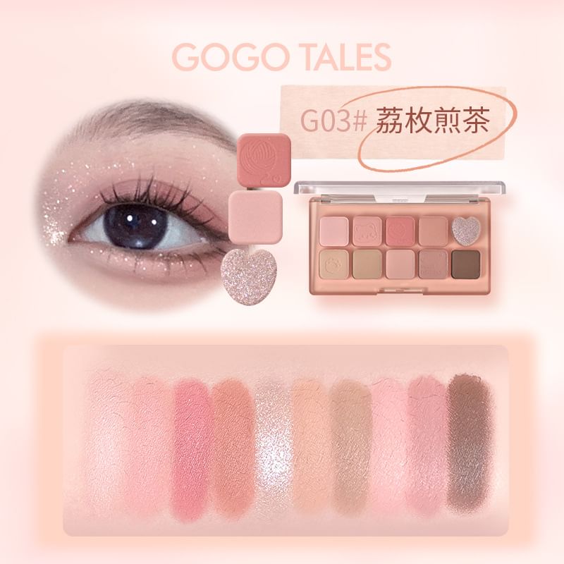 GOGO TALES - Sweet Misty Eyeshadow Palette - 03, #G03 - 12g, 101 g, 6955416236823