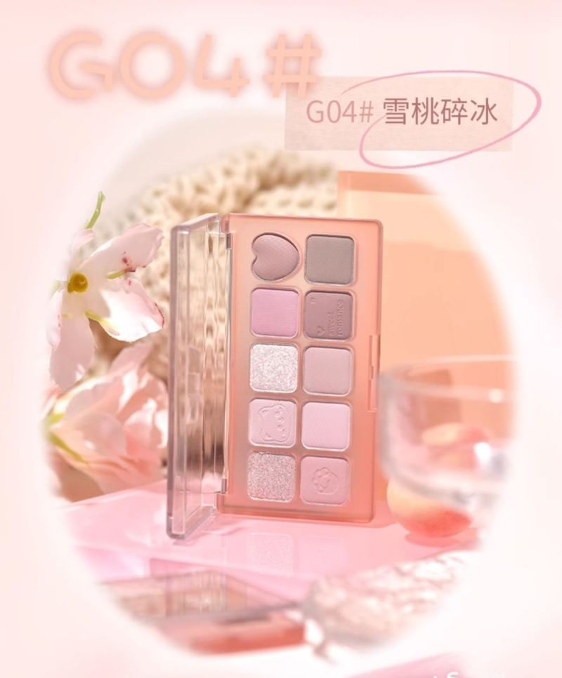 GOGO TALES - Sweet Misty Eyeshadow Palette - 04, #G04 - 12g, 100 g, 6955416236830