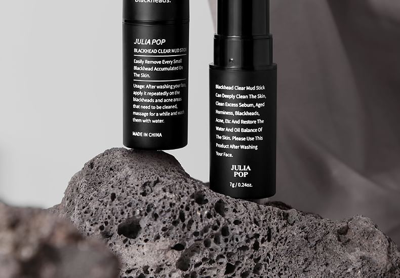 JULIA POP - Blackhead Clear Mud Stick, 1pc - 7g, 40 g, 6951286442845
