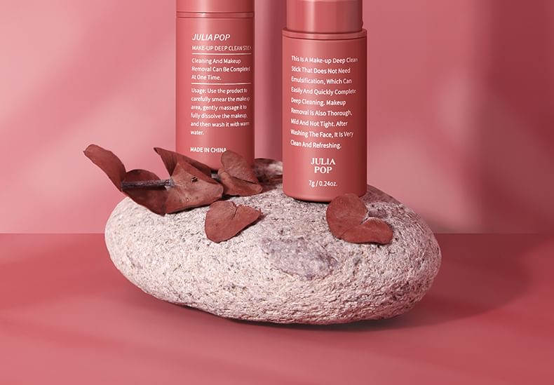 JULIA POP - Makeup Deep Clean Stick, 1pc - 7g, 40 g, 6951286442876